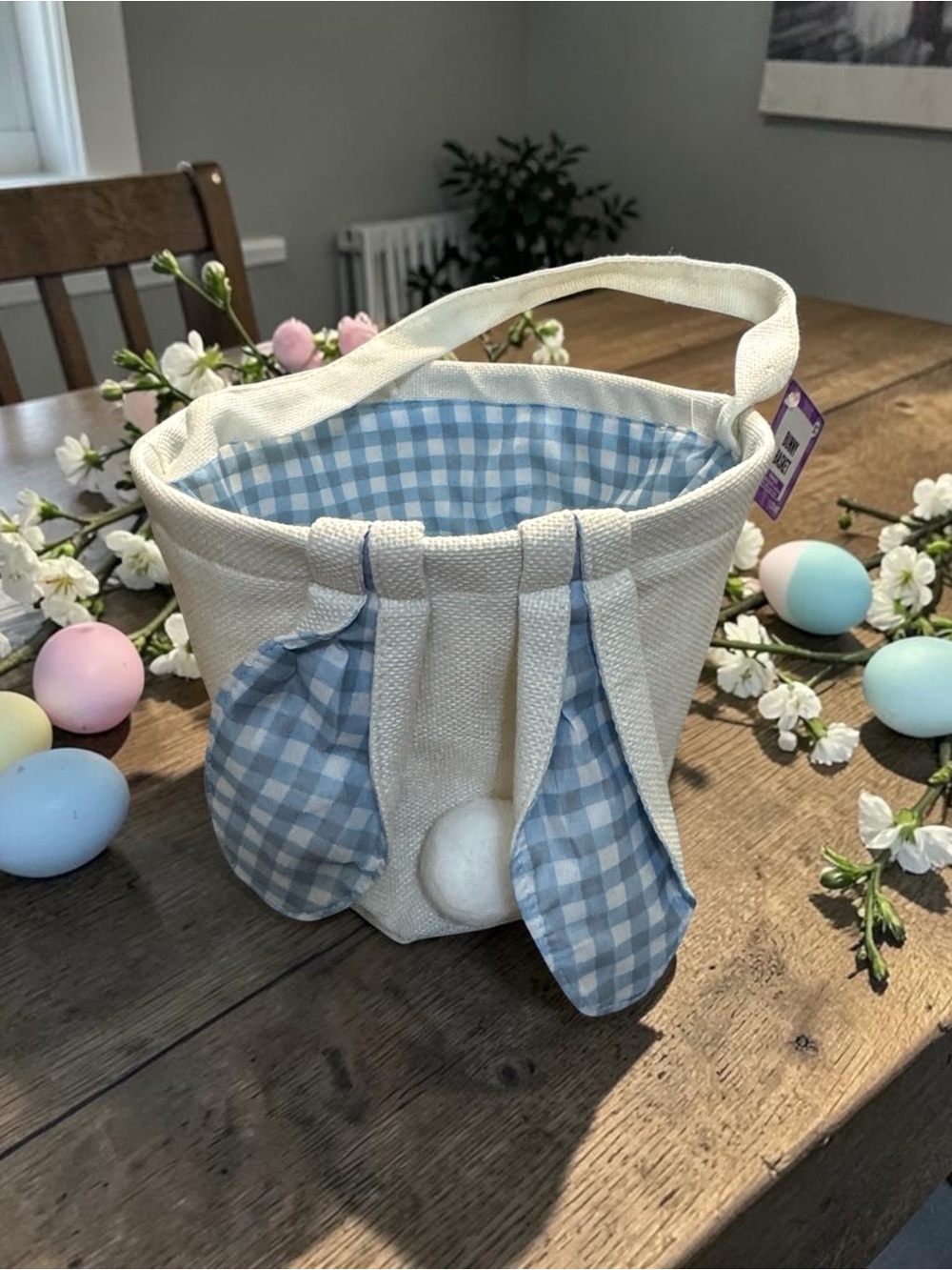 Festive Voice Canvas Bunny Easter NWT